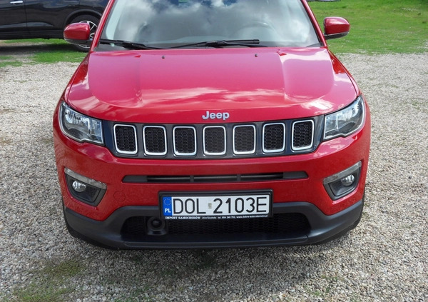 Jeep Compass cena 79900 przebieg: 106000, rok produkcji 2018 z Białystok małe 211